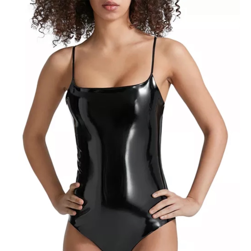 Commando Patent Cami Bodysuit (NWT)